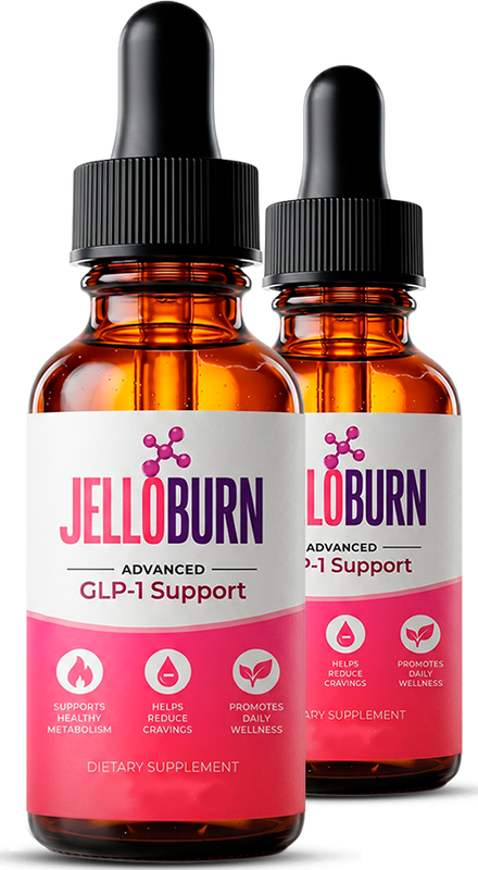 Jello Burn dropper bottles